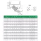 Фильтр сетчатый Y-образный чугун Ду 300 Ру16 фл F4240A Tecofi F4240A-0300