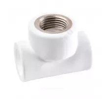 Тройник PP-R комбинированный белый Дн 32х3/4" ВР PRO VALFEX 10127132-PRO
