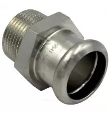 Муфта сталь нерж AISI 316L Дн 15х3/4" Ру16 пресс/НР Inoxpres RM 187304015