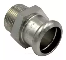 Муфта сталь нерж AISI 316L Дн 15х1/2" Ру16 пресс/НР Inoxpres RM 187102015