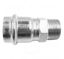 Муфта сталь нерж AISI 304 Дн 35х1 1/4" пресс/НР SantechSystems