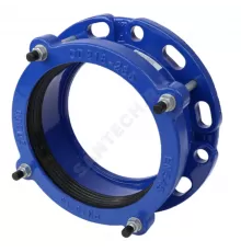Муфта чугун соединительная Ду 125 (Дн 132-153) Ру10/16 ПФРК Benarmo