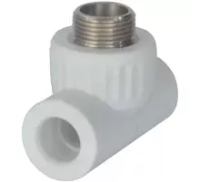 Тройник PP-R комбинированный белый Дн 32х3/4" НР VALFEX 10128132