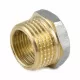 Футорка латунь никель Ду 50х32 (2"х1 1/4") НР/ВР 9024 ГОСТ 32585-2013 Aquasfera 9024-14