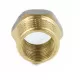 Футорка латунь никель Ду 50х32 (2"х1 1/4") НР/ВР 9024 ГОСТ 32585-2013 Aquasfera 9024-14
