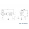 Насос консольный центробежный Grundfos NK 65-200/177 A2-F-A-E-BAQE