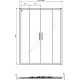 Дверь душевая CONNECT 2 Sliding door 1500х1950 мм Ideal Standard K968701
