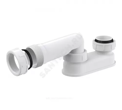 Сифон для ванны плоский 1 1/2"x40 с переходной трубкой 10гр 40/11/2"(6/4") без выпуска Alca Plast A53-6/4" Сифон для ванны плоский 1 1/2"x40 с переходной трубкой 10гр 40/11/2"(6/4") без выпуска Alca Plast A53-6/4"