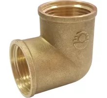 Угольник латунь Ду 25 (1") ВР/ВР VALFEX VF.090.L.100