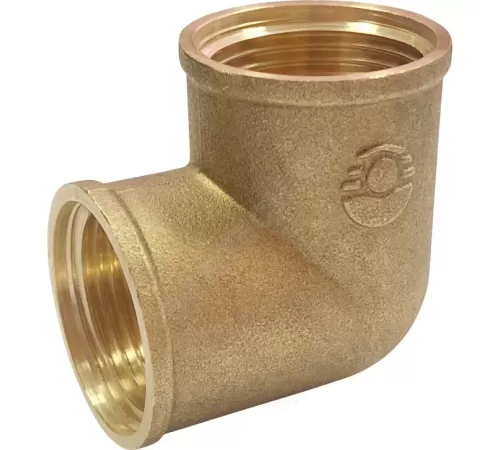 Угольник латунь Ду 15 (1/2") ВР/ВР VALFEX VF.090.L.012