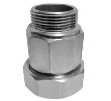 Муфта сталь оц Ду 50 2" НР/обжим Дн 56,4-58,0 SantechSystems