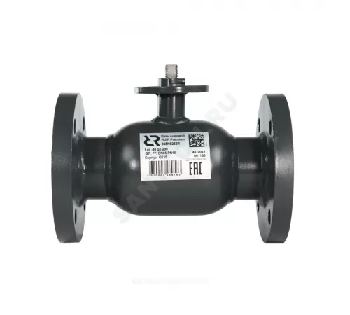 Кран шаровой сталь Jip-R Premium FF Ду 80 Ру25 фл под электропривод ISO F07 Ридан 065N0337R