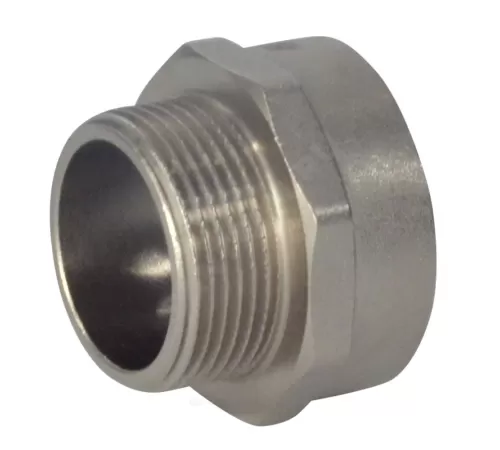 Переход латунь никель Ду 32х15 (1/2"х1 1/4") ВР/НР SantechSystems