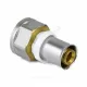 Муфта МП латунь никель пресс Дн 16х3/4" ВР ГОСТ 32415-2013 8002 Aquasfera 8002-02
