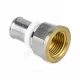 Муфта МП латунь никель пресс Дн 16х3/4" ВР ГОСТ 32415-2013 8002 Aquasfera 8002-02