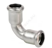 Отвод сталь нерж AISI 316L 90гр Дн 22 Ру16 пресс Inoxpres RM 181022900C