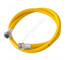 Подводка гибкая для газа ПВХ армированная 1/2" г-ш L=4м (евро слот) Tuboflex
