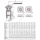 Кран шаровой нерж SS316 Ду 15 Ру40 межфл под электропривод с рукояткой ISO F03/F04 Benarmo