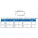 Переход PP-H эксцентрический короткий серый HT HTR Дн 110х50 б/нап в/к Ostendorf 115725