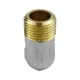 Угольник латунь никель Ду 15 (1/2") НР/НР 9003 ГОСТ 32585-2013 Aquasfera 9003-01