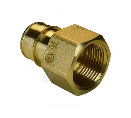 Муфта для PE-X труб радиальная латунь Дн 16х1/2" ВР GX109 Giacomini GX109Y033