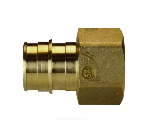 Муфта для PE-X труб радиальная латунь Дн 16х1/2" ВР GX109 Giacomini GX109Y033