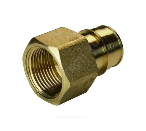 Муфта для PE-X труб радиальная латунь Дн 16х1/2" ВР GX109 Giacomini GX109Y033