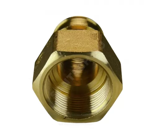 Муфта для PE-X труб радиальная латунь Дн 16х1/2" ВР GX109 Giacomini GX109Y033