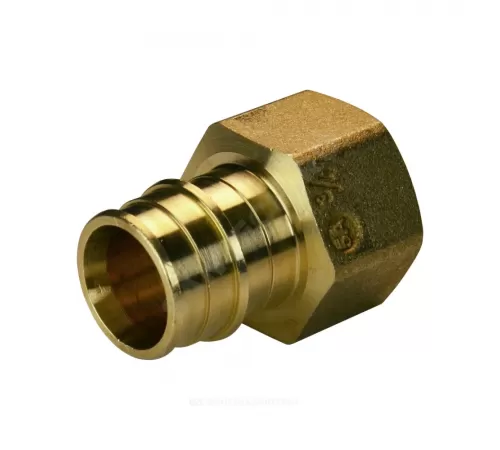 Муфта для PE-X труб радиальная латунь Дн 16х1/2" ВР GX109 Giacomini GX109Y033