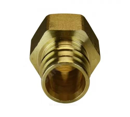 Муфта для PE-X труб радиальная латунь Дн 16х1/2" ВР GX109 Giacomini GX109Y033