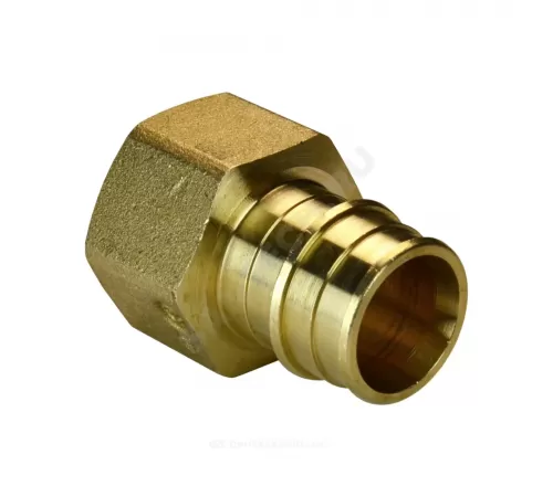 Муфта для PE-X труб радиальная латунь Дн 16х1/2" ВР GX109 Giacomini GX109Y033