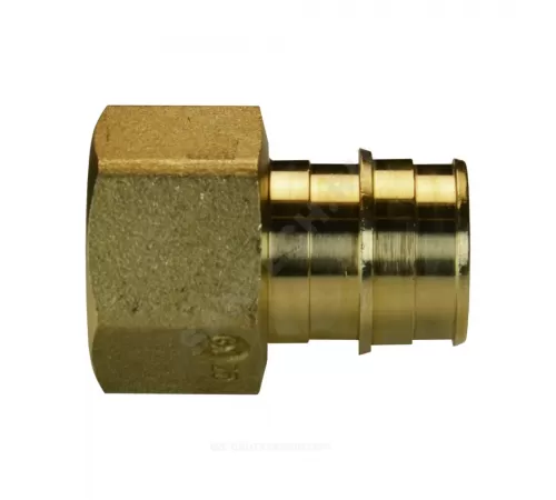 Муфта для PE-X труб радиальная латунь Дн 16х1/2" ВР GX109 Giacomini GX109Y033