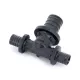 Тройник для PE-X труб аксиальный PPSU Дн 20х20х16 переходной RAUTITAN PX Rehau 11600711001