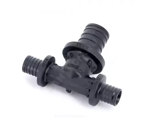Тройник для PE-X труб аксиальный PPSU Дн 25х16х20 переходной RAUTITAN PX Rehau 11600831001