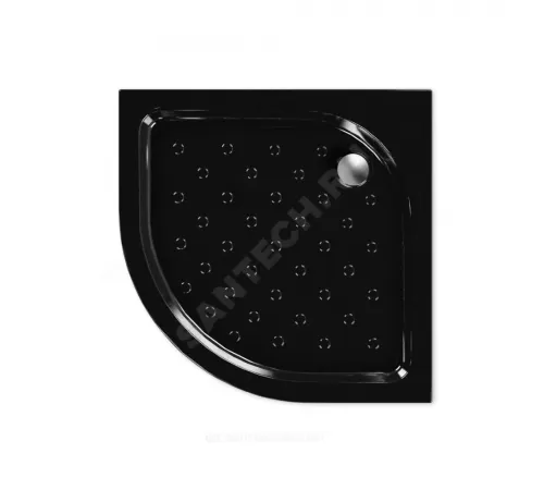 Поддон душевой акриловый полукруглый Classic BLACK N 900х900х160 с противоскользящим покрытием МетаКам АПS_013574 Поддон душевой акриловый полукруглый Classic BLACK N 900х900х160 с противоскользящим покрытием МетаКам АПS_013574