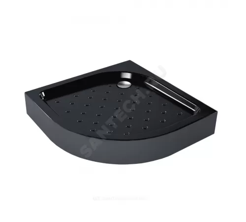 Поддон душевой акриловый полукруглый Classic BLACK N 900х900х160 с противоскользящим покрытием МетаКам АПS_013574 Поддон душевой акриловый полукруглый Classic BLACK N 900х900х160 с противоскользящим покрытием МетаКам АПS_013574