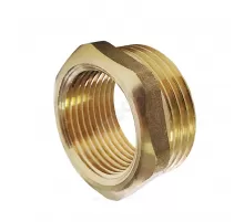 Футорка латунь Ду 20х15 (3/4"х1/2") НР/ВР VALFEX VF.581.L.034.012
