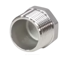 Заглушка сталь нерж Ду 40 (1 1/2") НР Benarmo