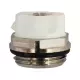 Кран Маевского латунь R90 Ду 8 Ру16 G1/4" НР под отвертку Giacomini R90X001