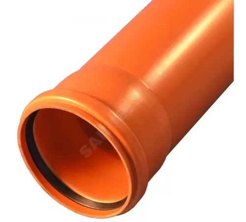 Труба PP-B с раструбом коричневая Дн 110х3,4 б/нап SN4 L=3,0м в/к RTP (РосТурПласт) 11212 Труба PP-B с раструбом коричневая Дн 110х3,4 б/нап SN4 L=3,0м в/к RTP (РосТурПласт) 11212