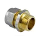 Муфта МП латунь никель обжим Дн 26х1" НР ГОСТ 32415-2013 7001 Aquasfera 7001-06