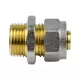 Муфта МП латунь никель обжим Дн 26х1" НР ГОСТ 32415-2013 7001 Aquasfera 7001-06