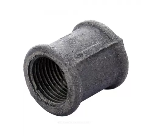 Муфта прямая чугун Ду 20 (3/4") ВР Fittex