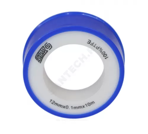 Лента ФУМ PTFE 12ммх0,1ммх10м катушка среда: вода SantechSystems Лента ФУМ PTFE 12ммх0,1ммх10м катушка среда: вода SantechSystems