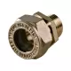 Муфта латунь 40Aх1 1/2" обжим/НР STAHLMANN SSML4011/2BEF