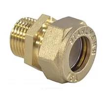 Муфта латунь 40Aх1 1/2" обжим/НР STAHLMANN SSML4011/2BEF