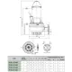 Насос канализационный FKV 65 30.2 T5 400D 3x400В/50Гц DAB 60170389