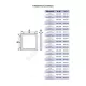 Люк-дверца под плитку съёмный алюминий 200х400 Evecs D2040 ceramo base