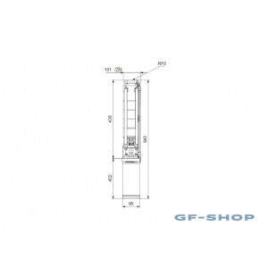 Насос скважинный Grundfos SP 9-4N