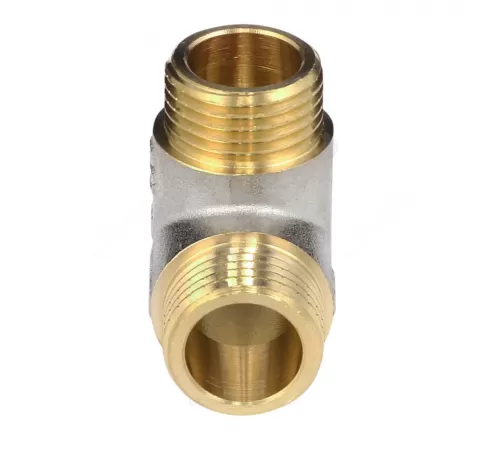 Тройник латунь никель Ду 15 (1/2") ВР/НР/НР Aquasfera 9035-01